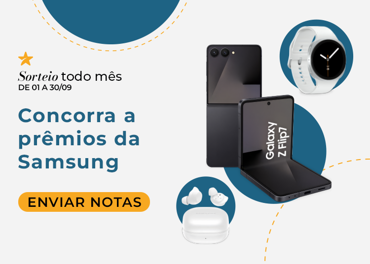 SORTEIO - SETEMBRO SAMSUNG